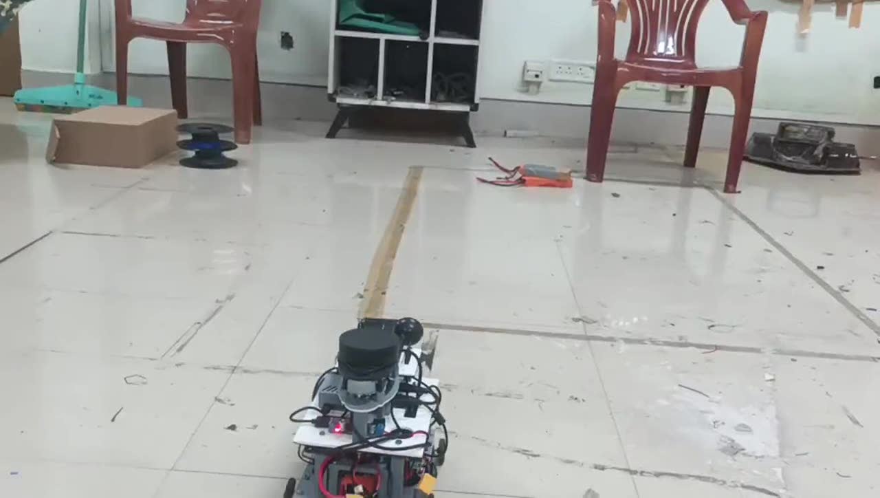 R2-D2 Redux driving to a goal